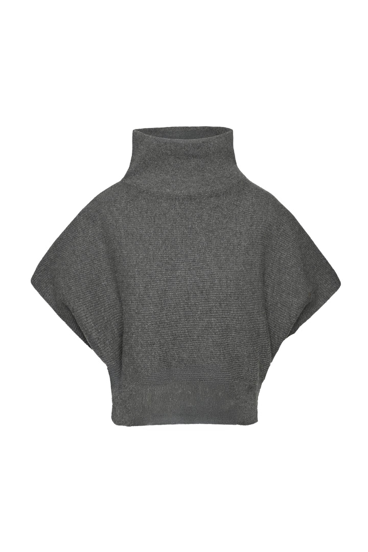 Lorena Antoniazzi Size XS Turtleneck Short Sleeve Sweater