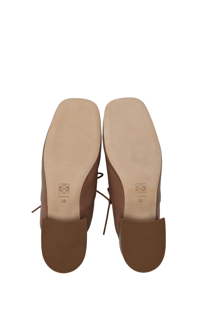 Loewe Size 36 Slip On Soft Derby Mules