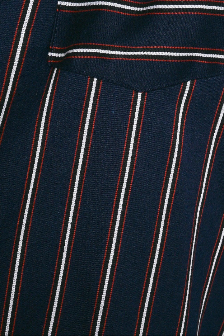 Wooyoungmi Size 46 Men's Striped Blazer