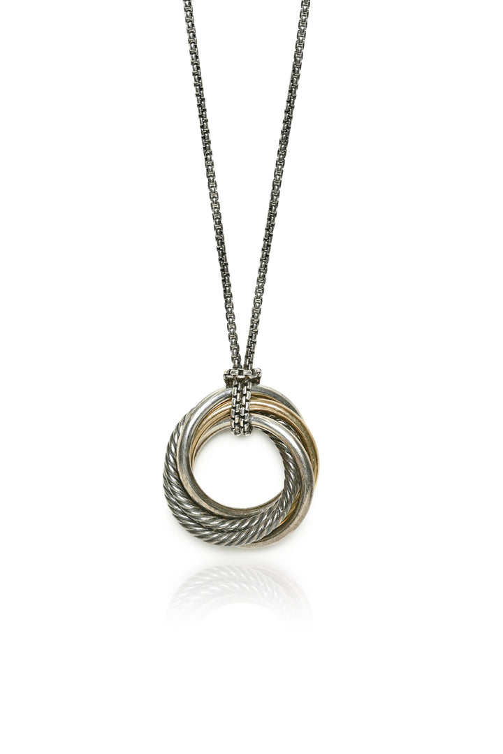 David Yurman Crossover Pendant Necklace
