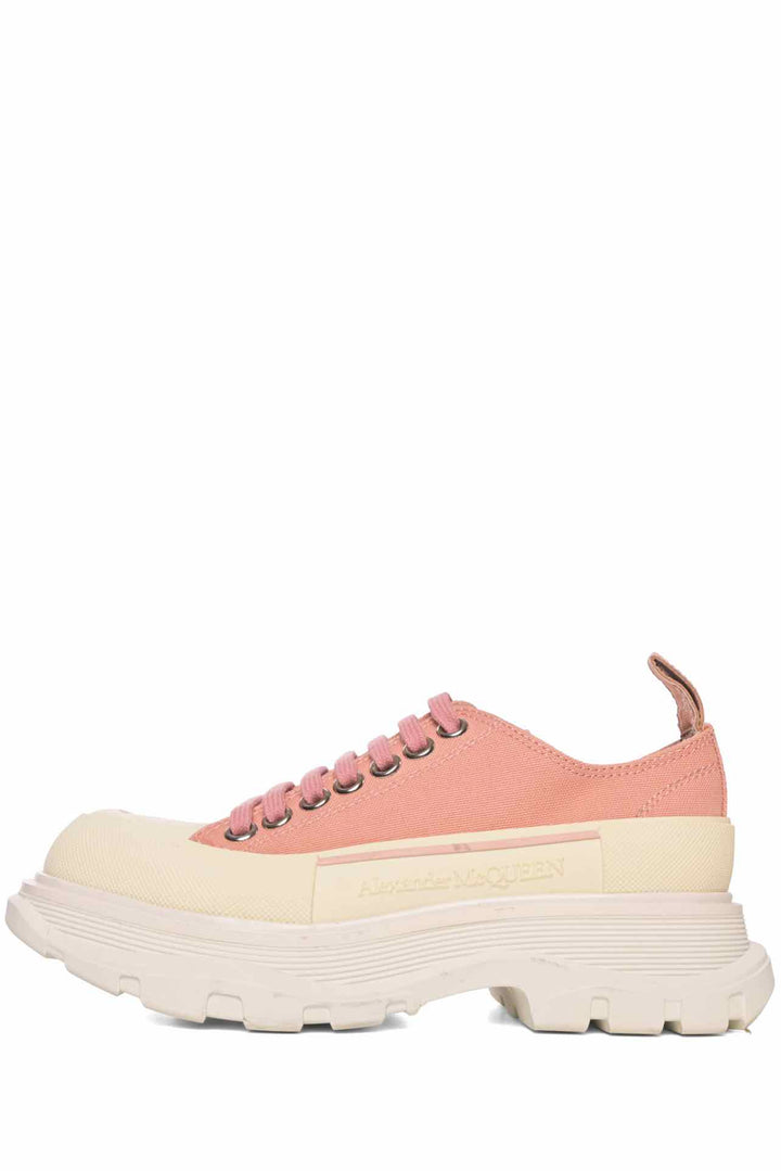 Alexander Mcqueen Size 35 Tread Slick Lace Up Sneaker