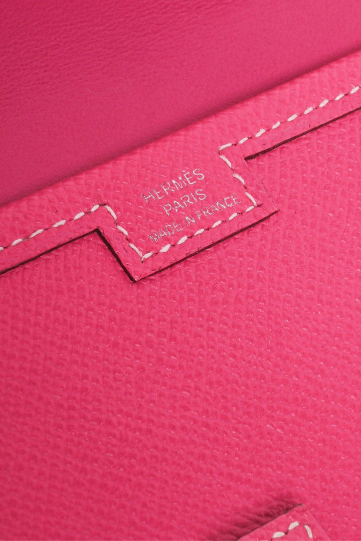 Hermes 2016 Epsom Leather Jige Elan 29 Clutch