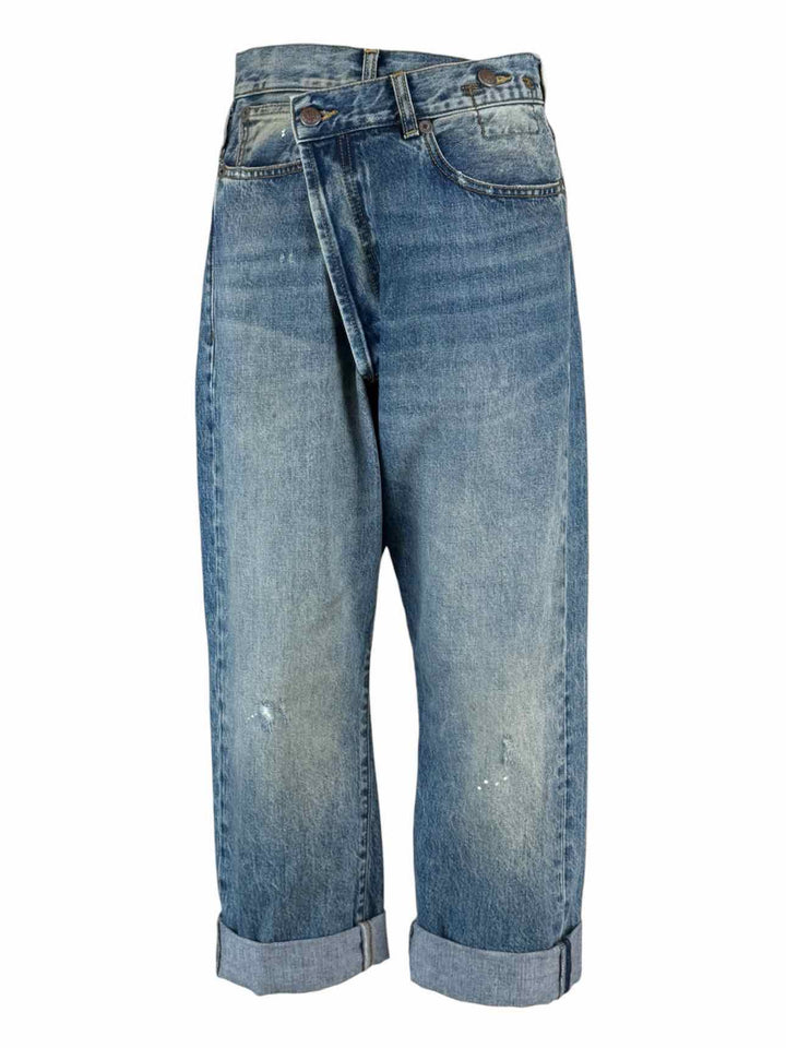 R13 Size 26 Crossover Jeans