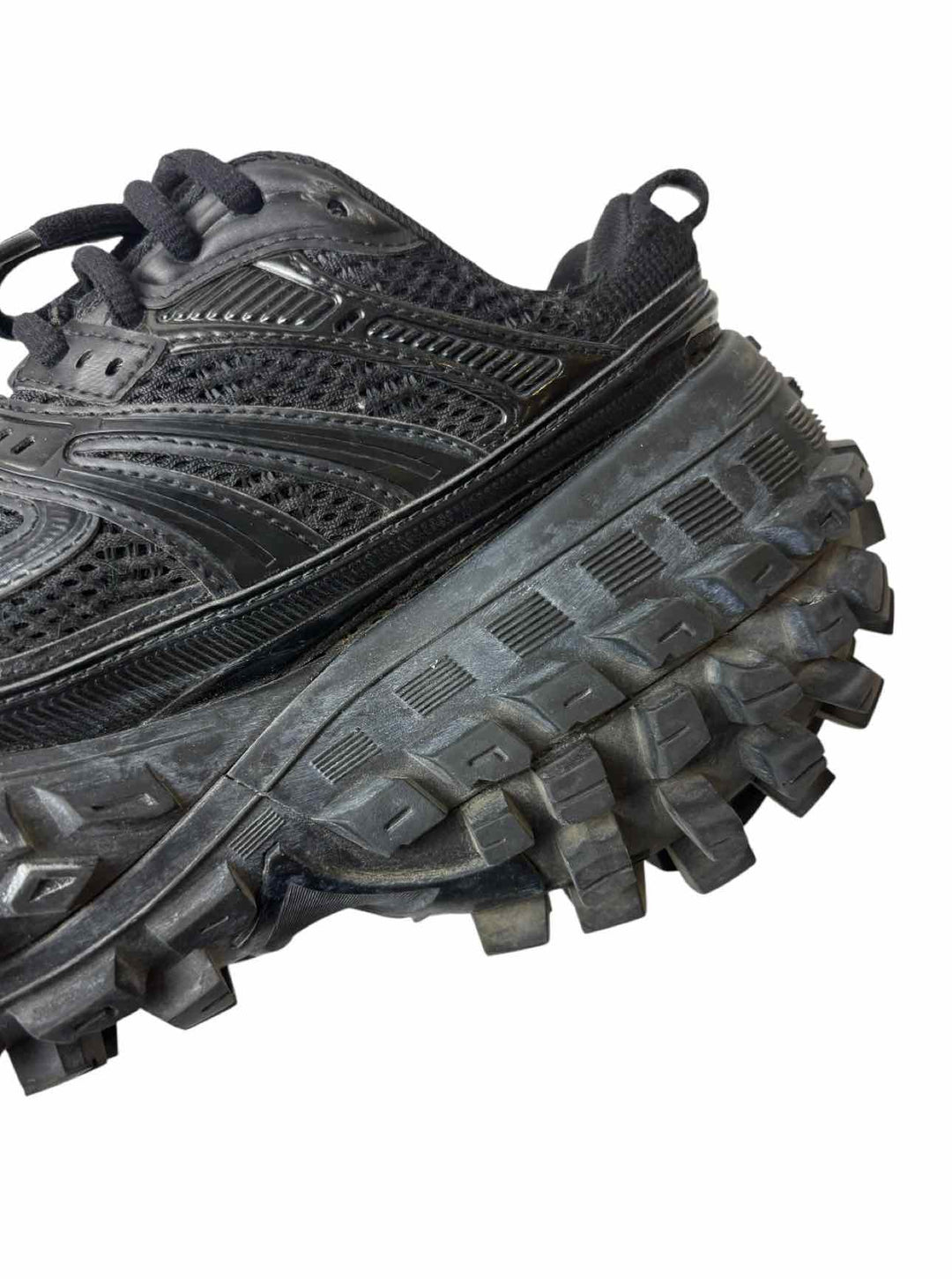 Balenciaga Size 38 Men's Bouncer Mesh & Rubber Sneakers