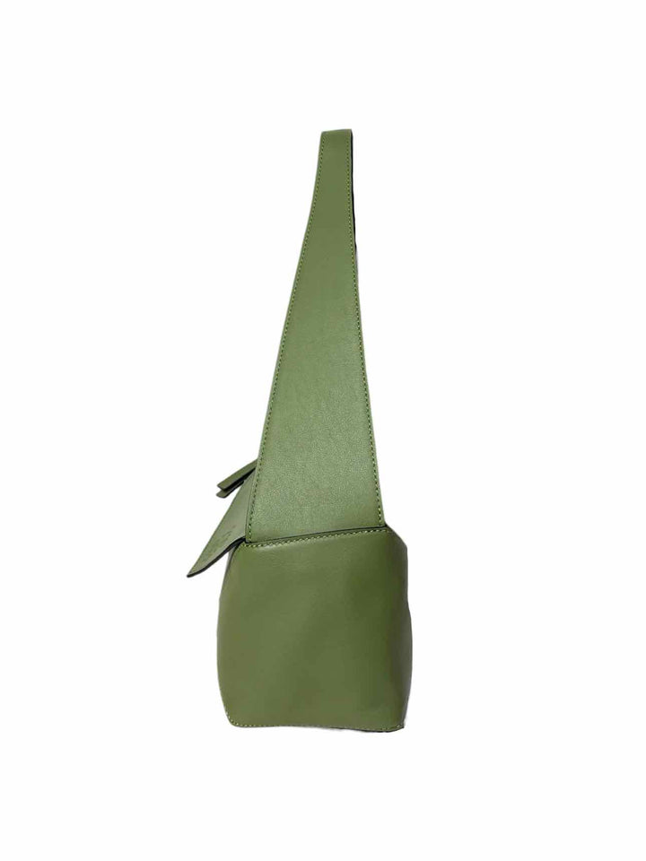 Loewe Avacado Green Leather Puzzle Hobo Purse