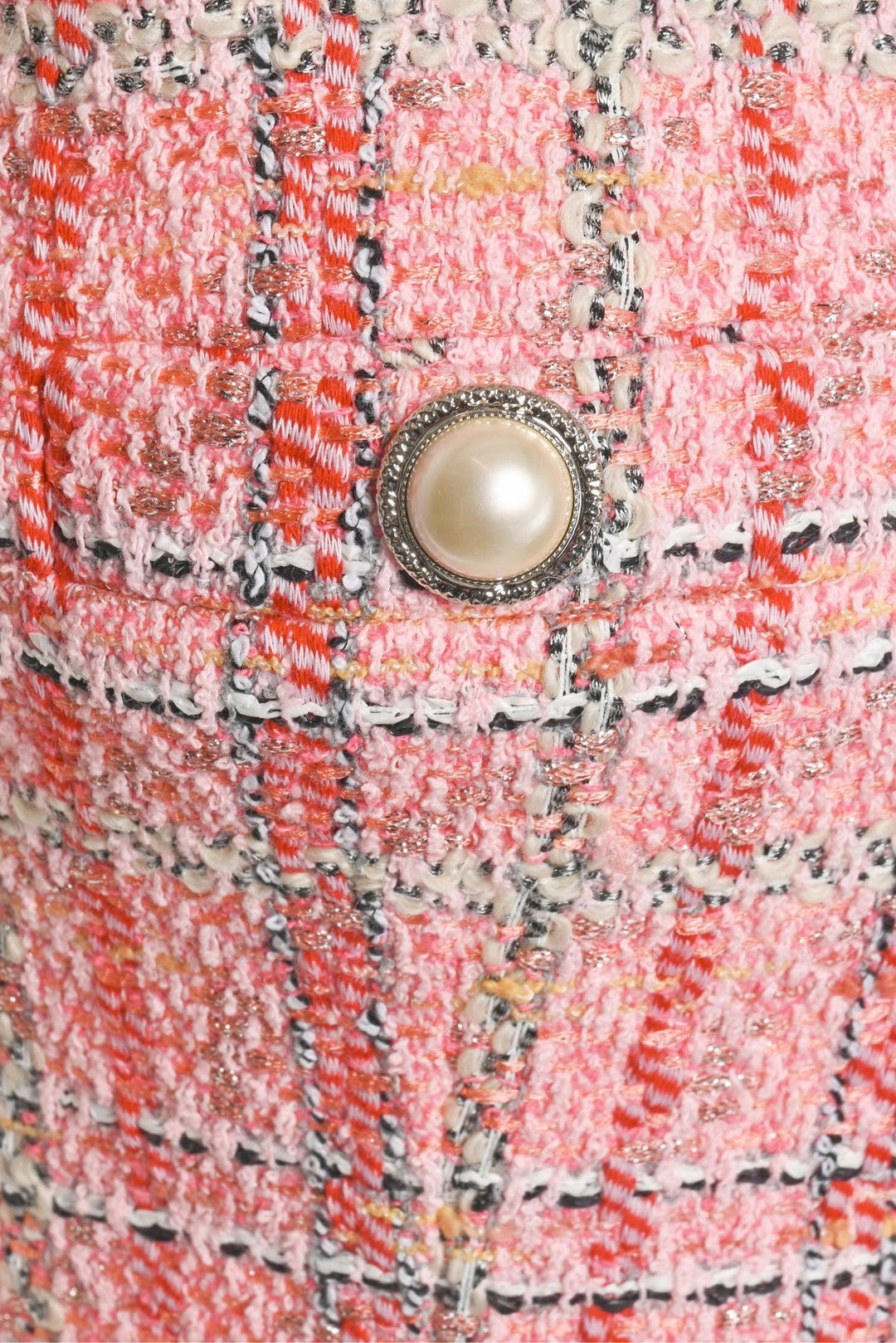 Alessandra Rich Size 40 Tweed Mini Dress