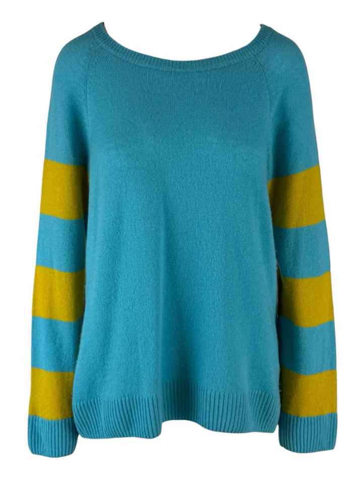Free City Size M Stripe Cashmere Sweater