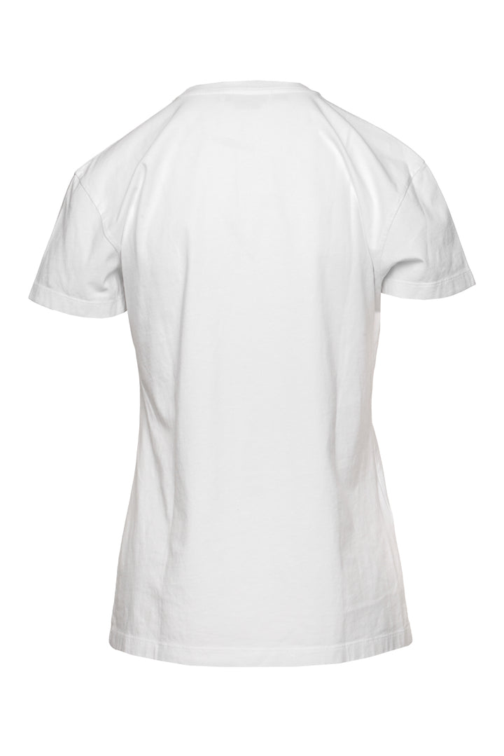 Miu Miu Size S 2024  Logo Cotton T-Shirt