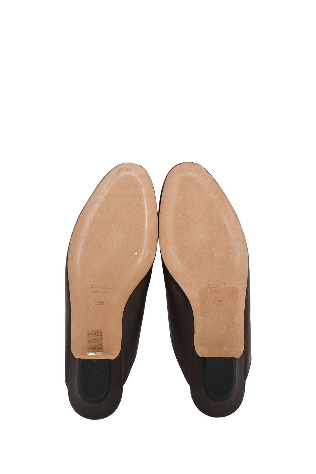 Khaite Size 38.5 Otto Soft Leather Mules