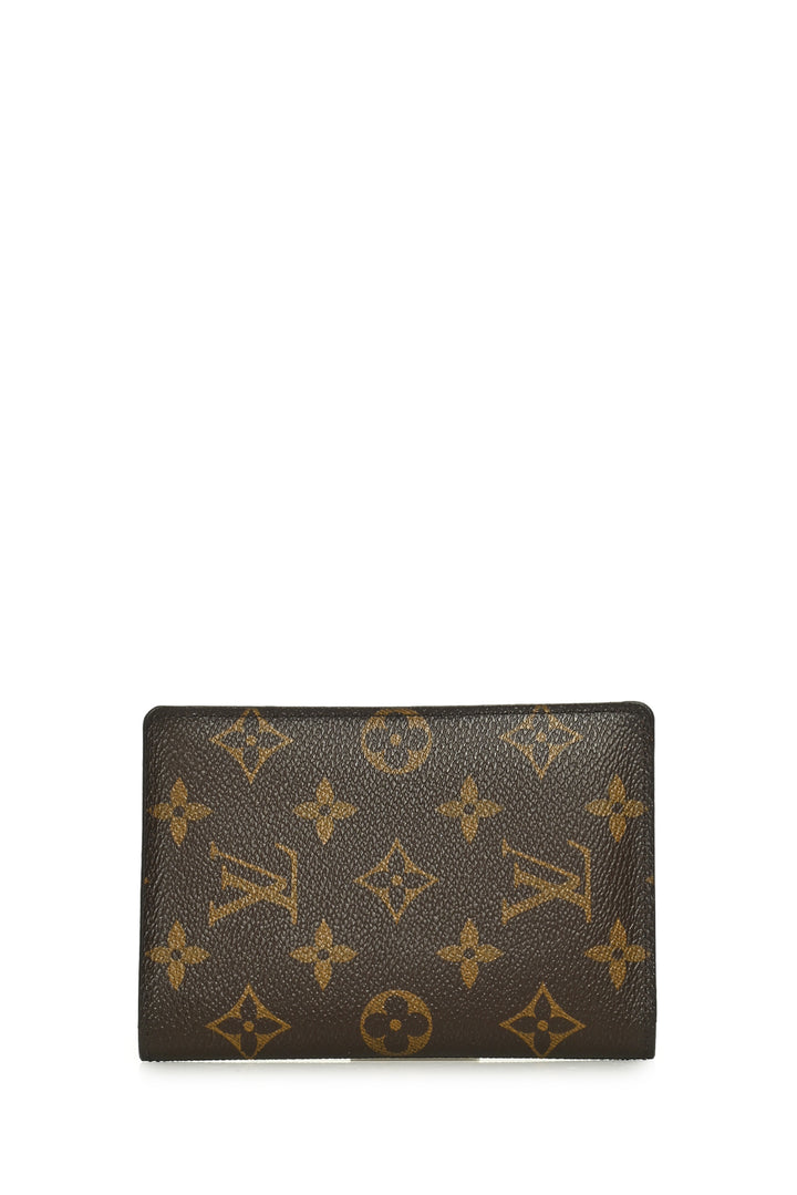 Louis Vuitton Monogram Coated Canvas Passport Cover