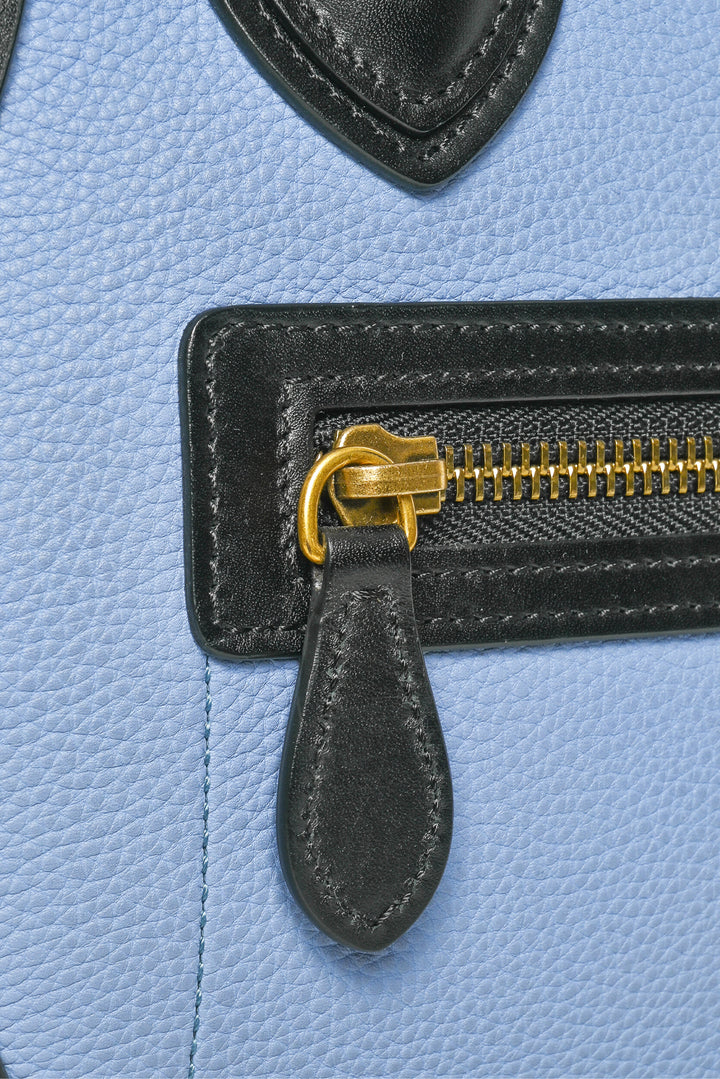 Celine Tri-Color Micro Luggage Tote