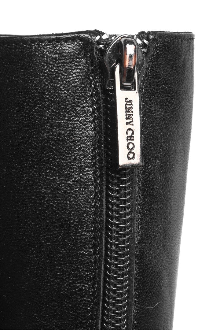 Jimmy Choo Size 41 Agathe Knee Boot Leather Boots