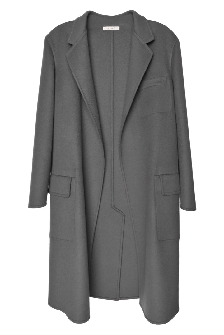 Celine Size 36 Mid Length Cashmere Coat
