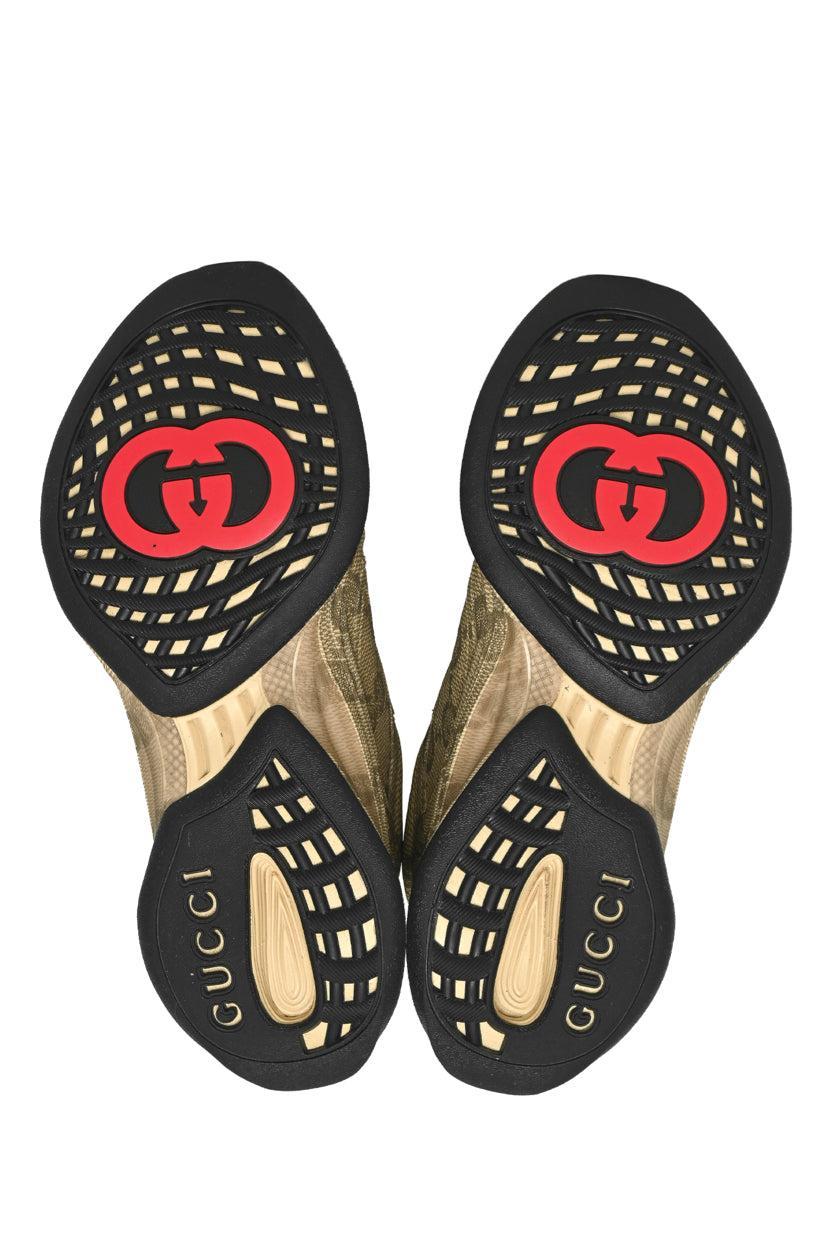 Gucci Size 36 2024 Ultralight Plume Calfskin GG Run Sneaker