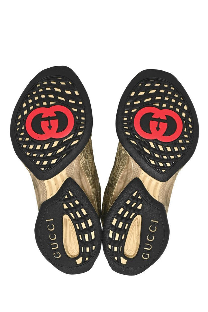 Gucci Size 36 2024 Ultralight Plume Calfskin GG Run Sneaker