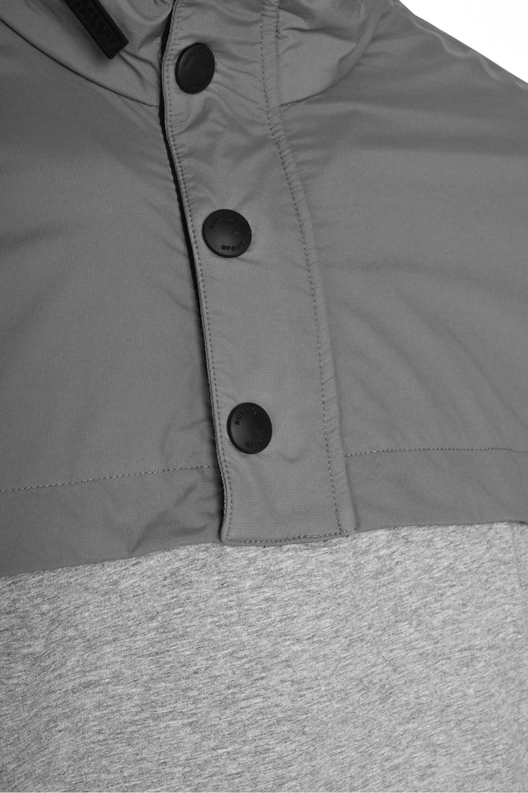 Burberry Sport Size M Men's Quarter Zip Soft Shell Sweatshirt