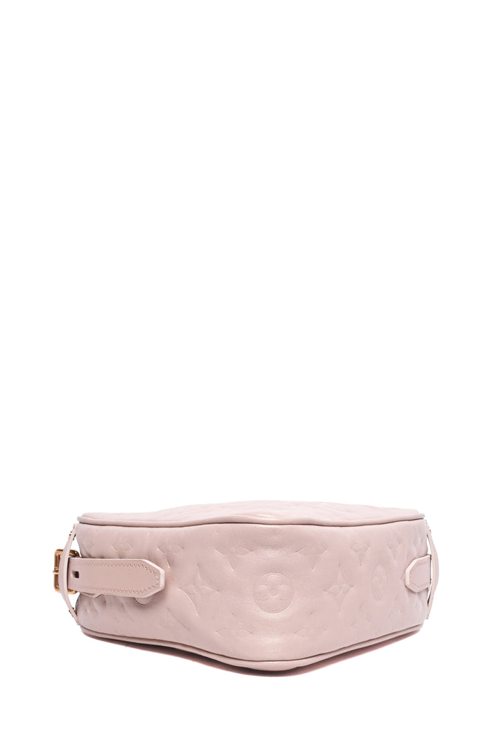Louis Vuitton 2021 Monogram Embossed Lambskin Fall In Love Sac Coeur Crossbody