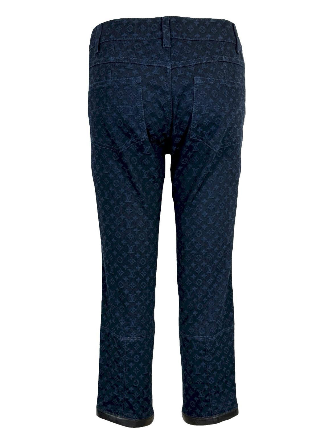 Louis Vuitton Size 38 2011 Monogram Skinny Jeans