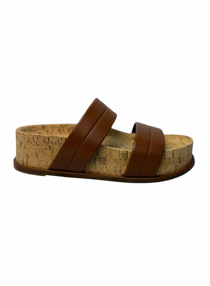 Gabriela Hearst Size 38.5 Striker Leather Sandals