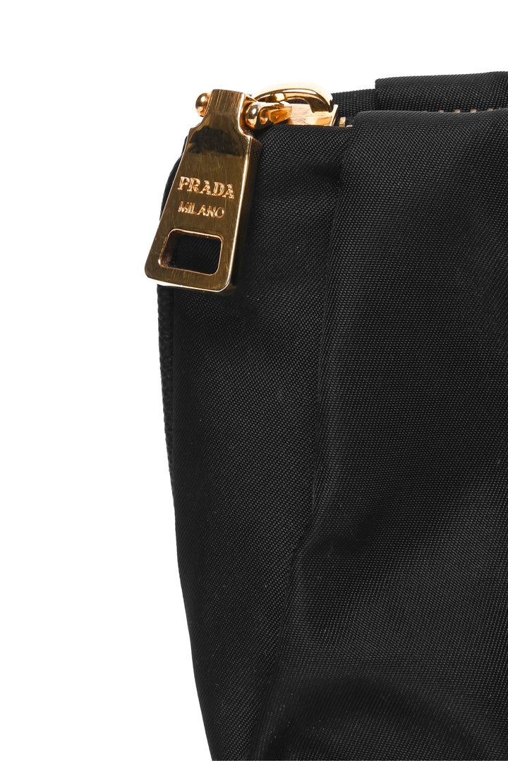 Prada Raso Wristlet Pouch