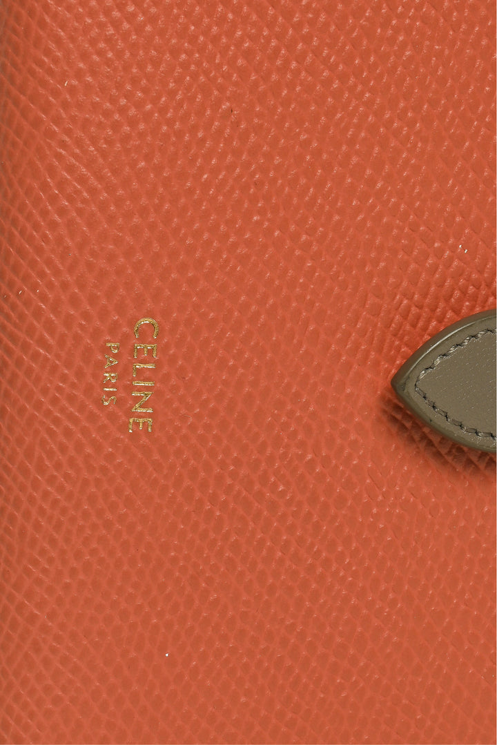 Celine Medium Bi-colour Flap Wallet