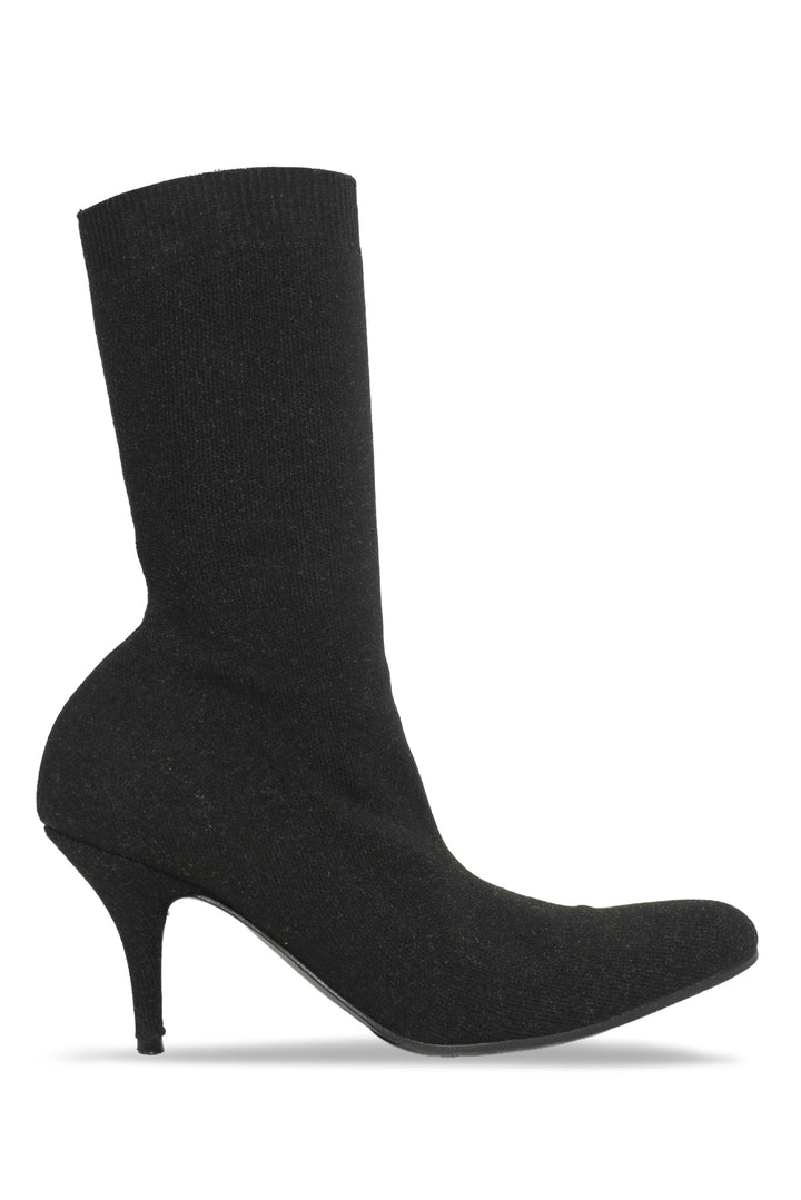 Balenciaga Size 36 Knife Knit Sock Ankle Boots