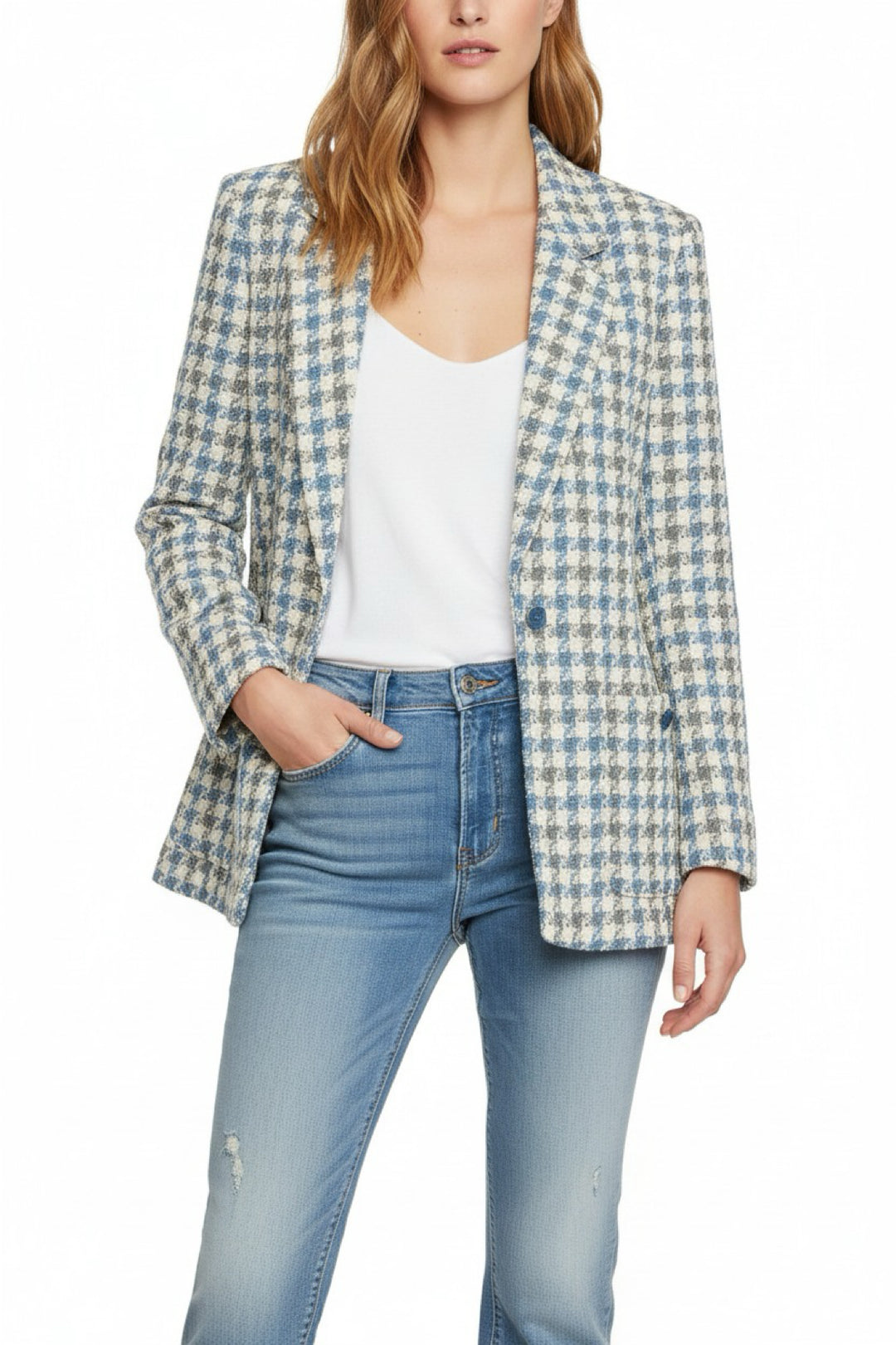 Sandro Size 38 Tweed Blazer