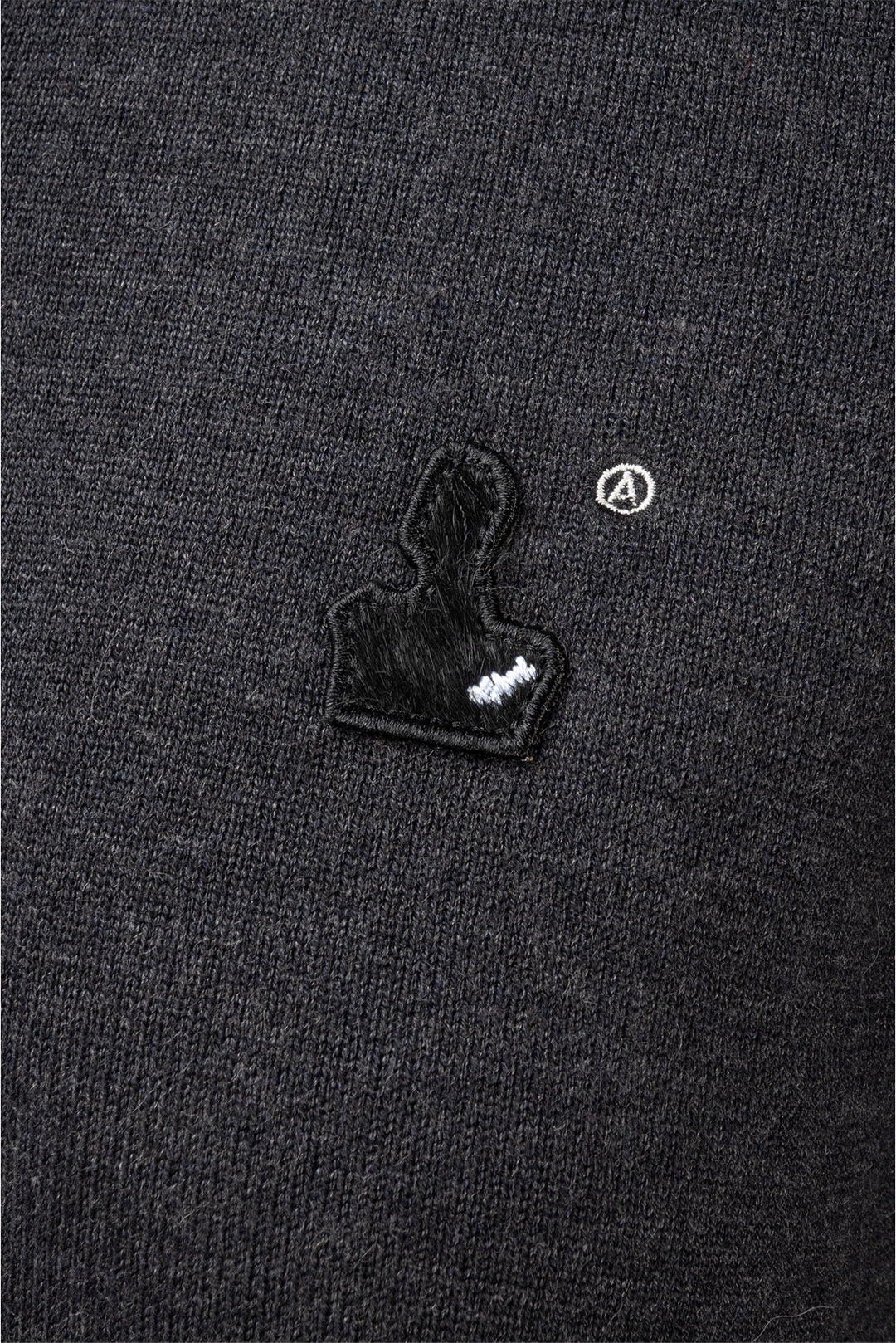 ADER Size 2 2021 Cut Out Wool Cardigan