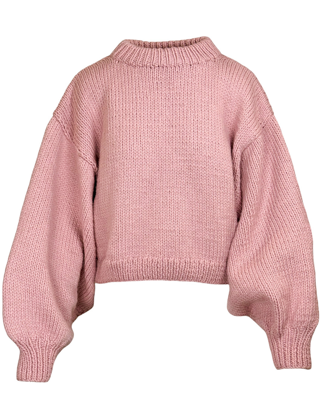 Mr. Mittens Size XS/S Cropped Chucky Knit Sweater