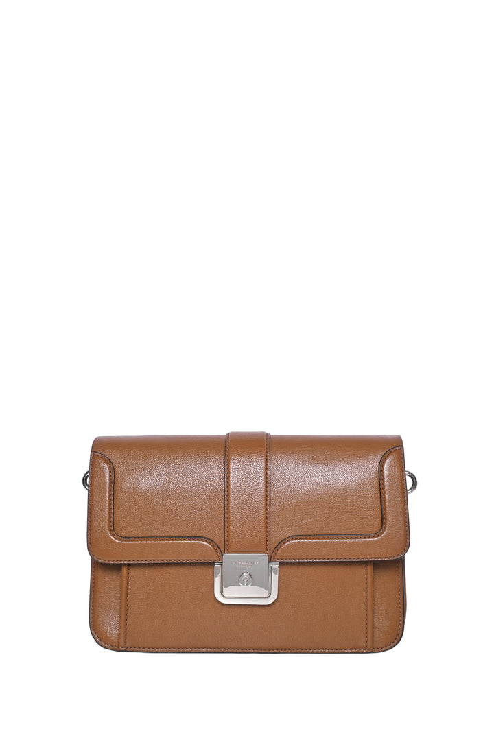 Michael Kors Collection Leather Crawford Shoulder Bag