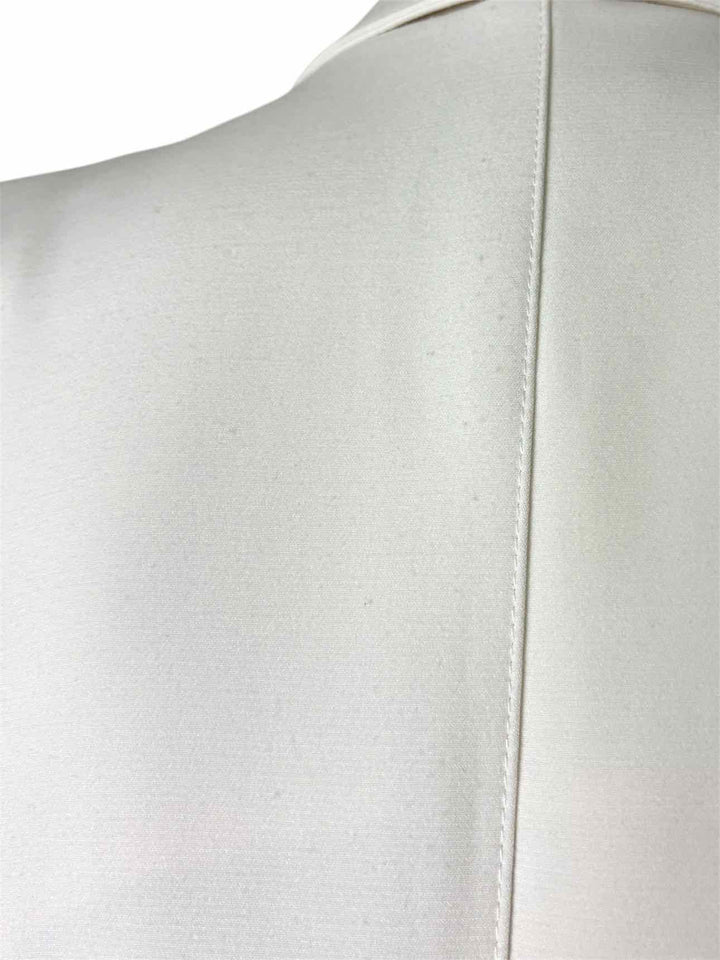 Smythe Size 8 Sleeveless Poly Blazer