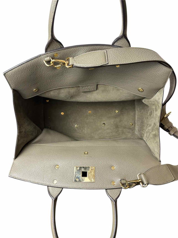 Salvatore Ferragamo Studio Leather Tote Purse