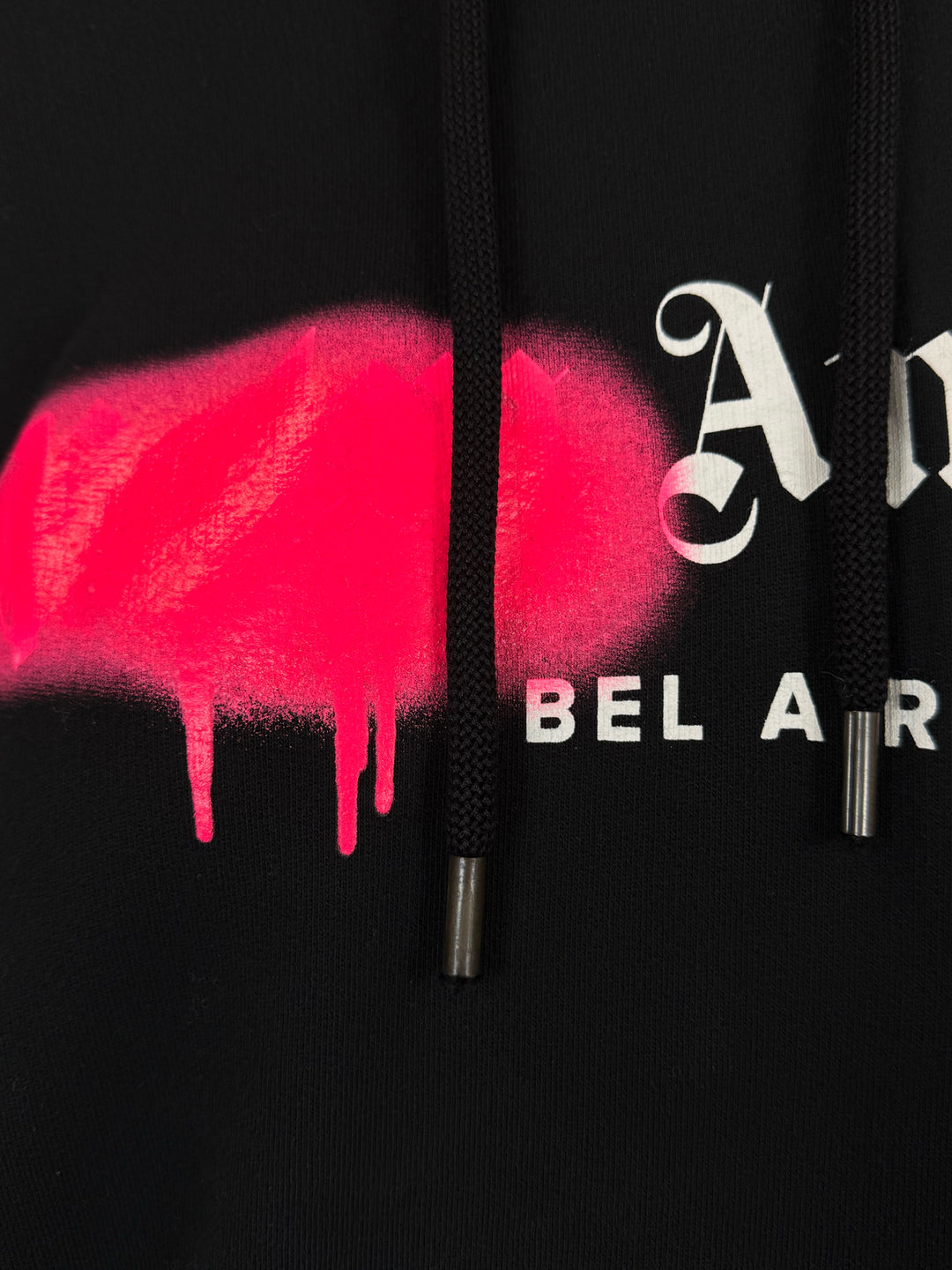 Palm Angels Size M Bel Air Sprayed Hoodie