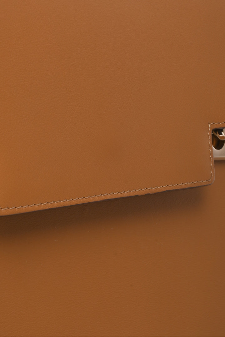 Delvaux Leather Tempete GM Shoulder Bag