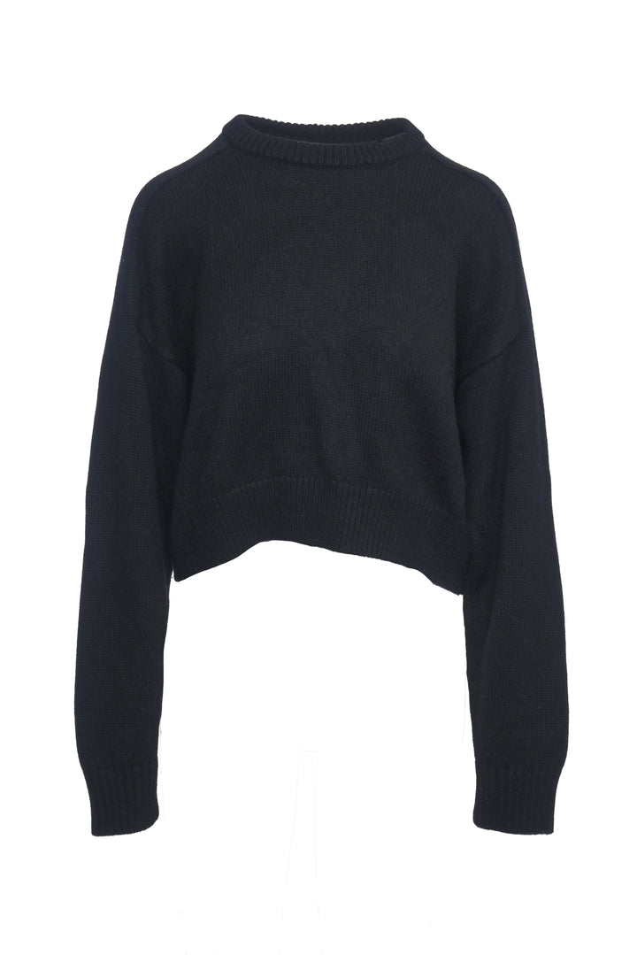 Loulou Studio Size S Cropped Wool Sweater