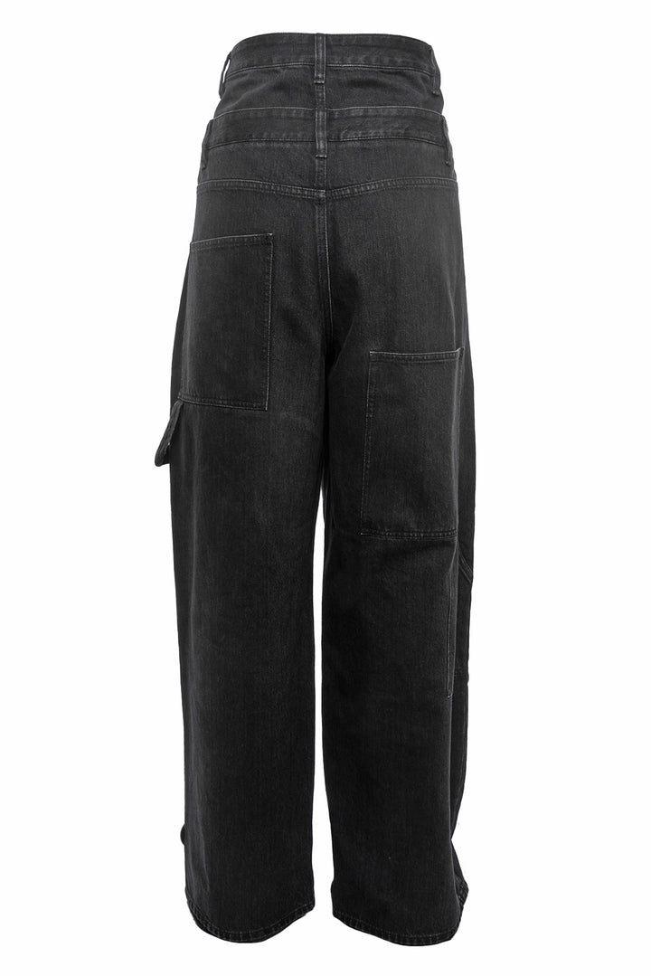 Tibi Size 31 Double Waisted Sam Jeans