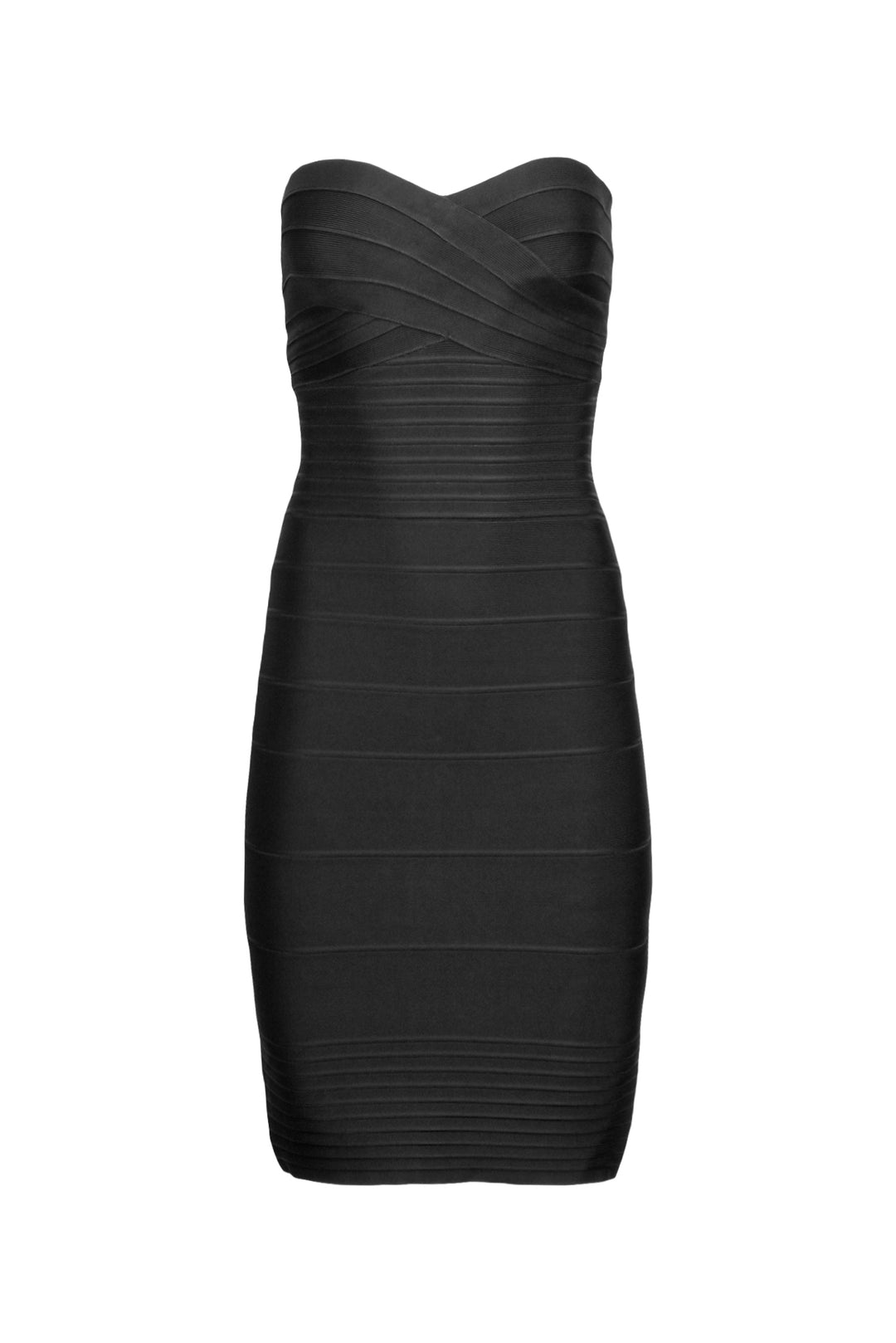 Herve Leger Size S Strapless Bandage Dress
