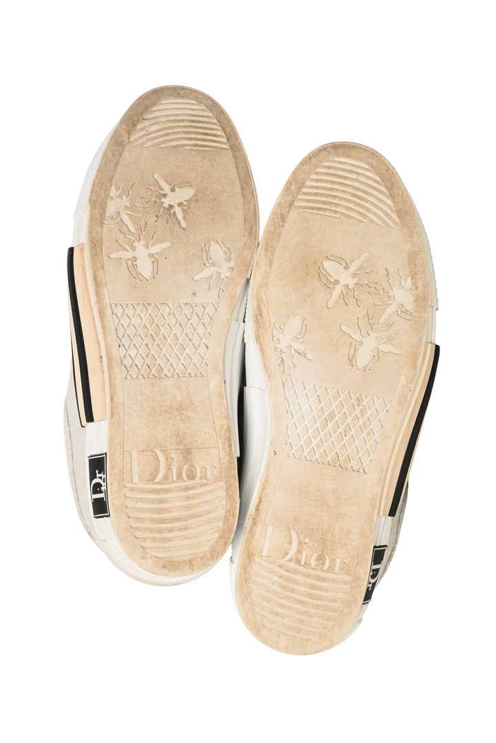 Dior Size 43 Men's Oblique Jacquard B23 Skater Low Top Sneakers