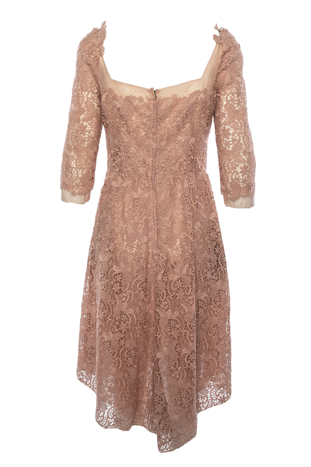 Dolce & Gabbana Size 40 Lace Midi Dress