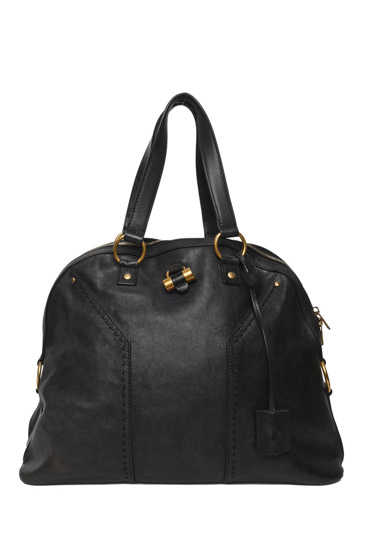 Saint Laurent Leather Muse Tote
