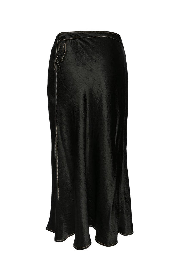 Acne Studios Size 36 Satin Wrap Skirt