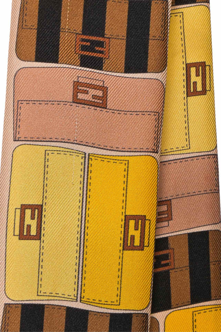 Fendi Wrappy Silk Scarf