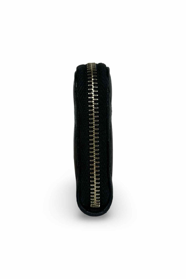 Chanel Quilted Lambskin Leather Zipped O-Key Holder