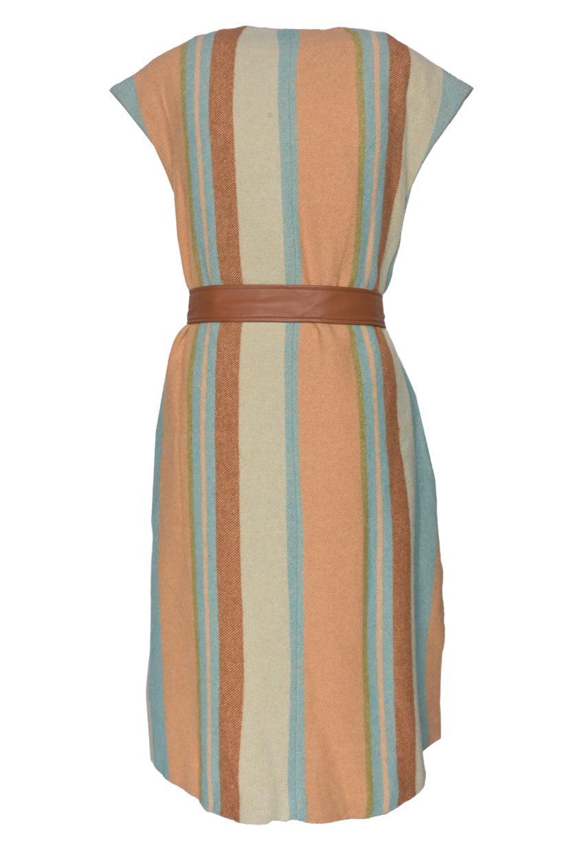 Iris Setlakwe Size 12 Jade Striped Vest