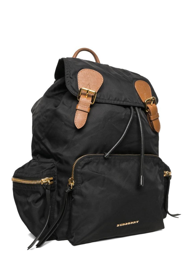 Burberry Rucksack Leather Trimmed BackPack