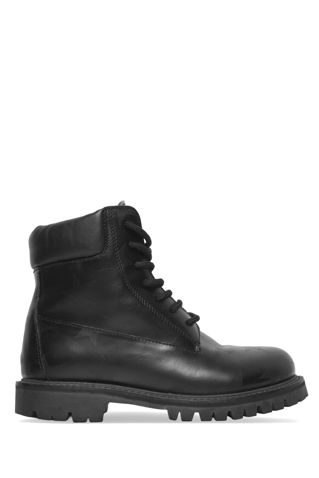 Valentino Size 35.5 Stars Combat Ankle Boots
