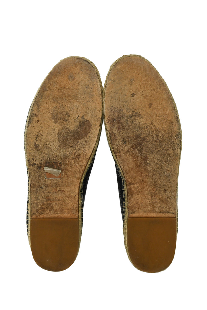 Alexander Wang Size 39 Devon Leather Espadrilles