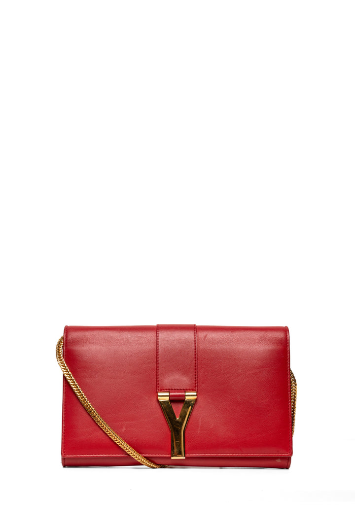 Saint Laurent 2014 Calfskin Classic Y Ligne Clutch