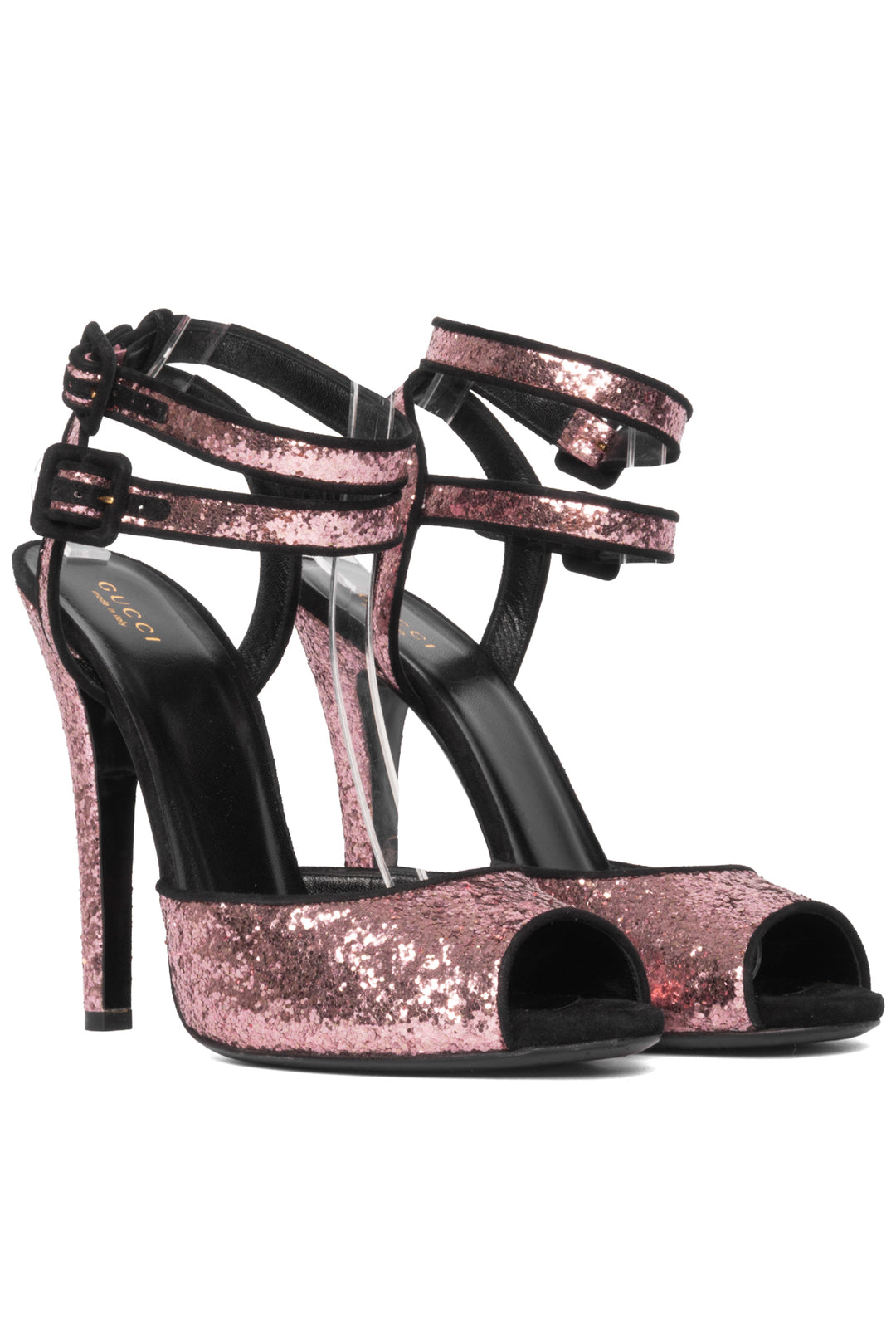 Gucci Size 40 Glitter Sandals