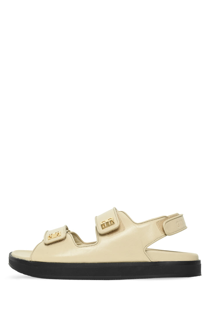 Givenchy Size 38 4G Leather Sport Sandals